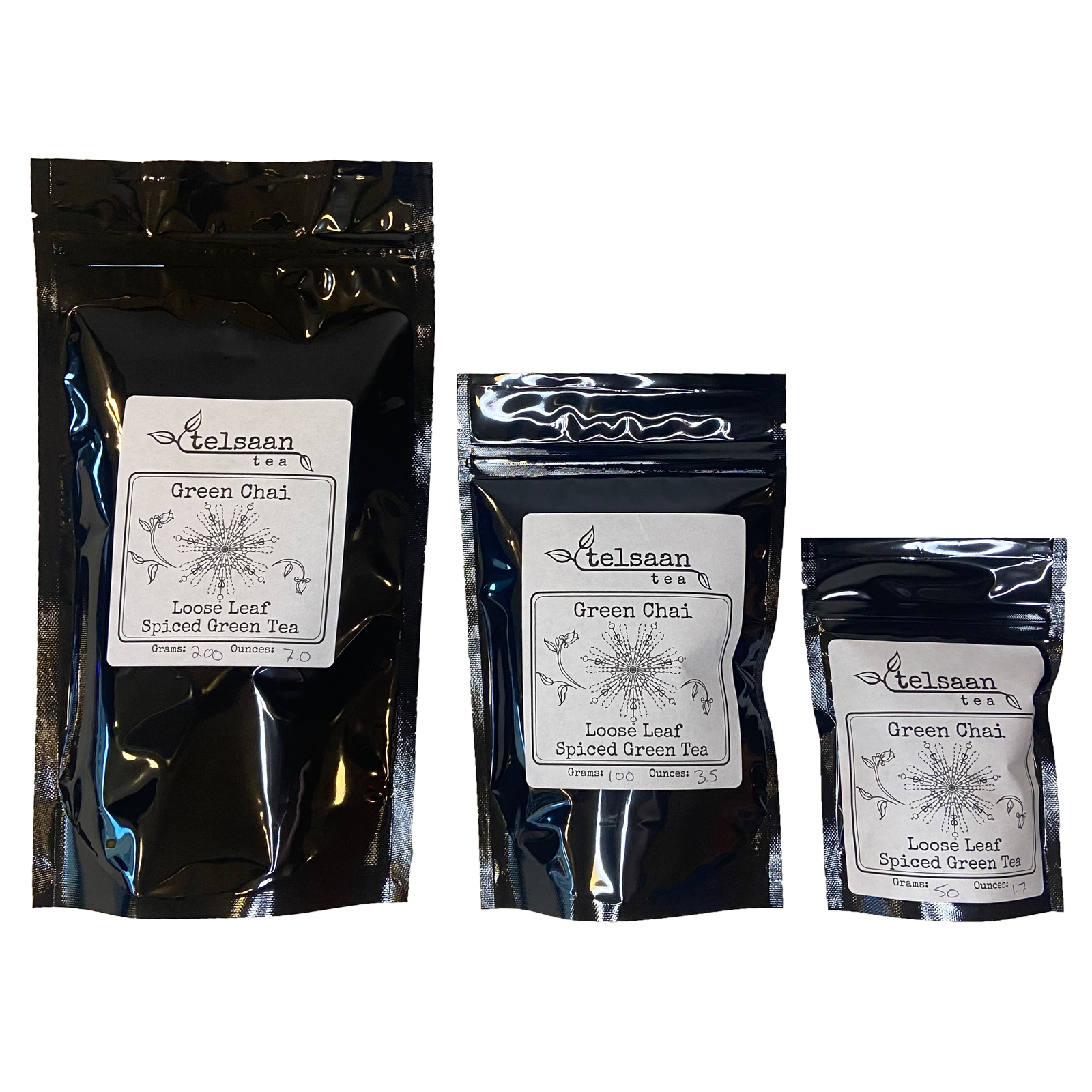 Loose leaf Green Chai spiced green tea | Telsaan Tea