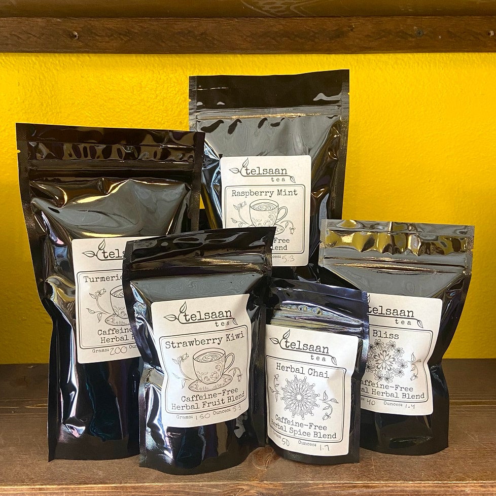 Warm Spicy Caffeine-Free Ginger Herbal Tea | Telsaan Tea