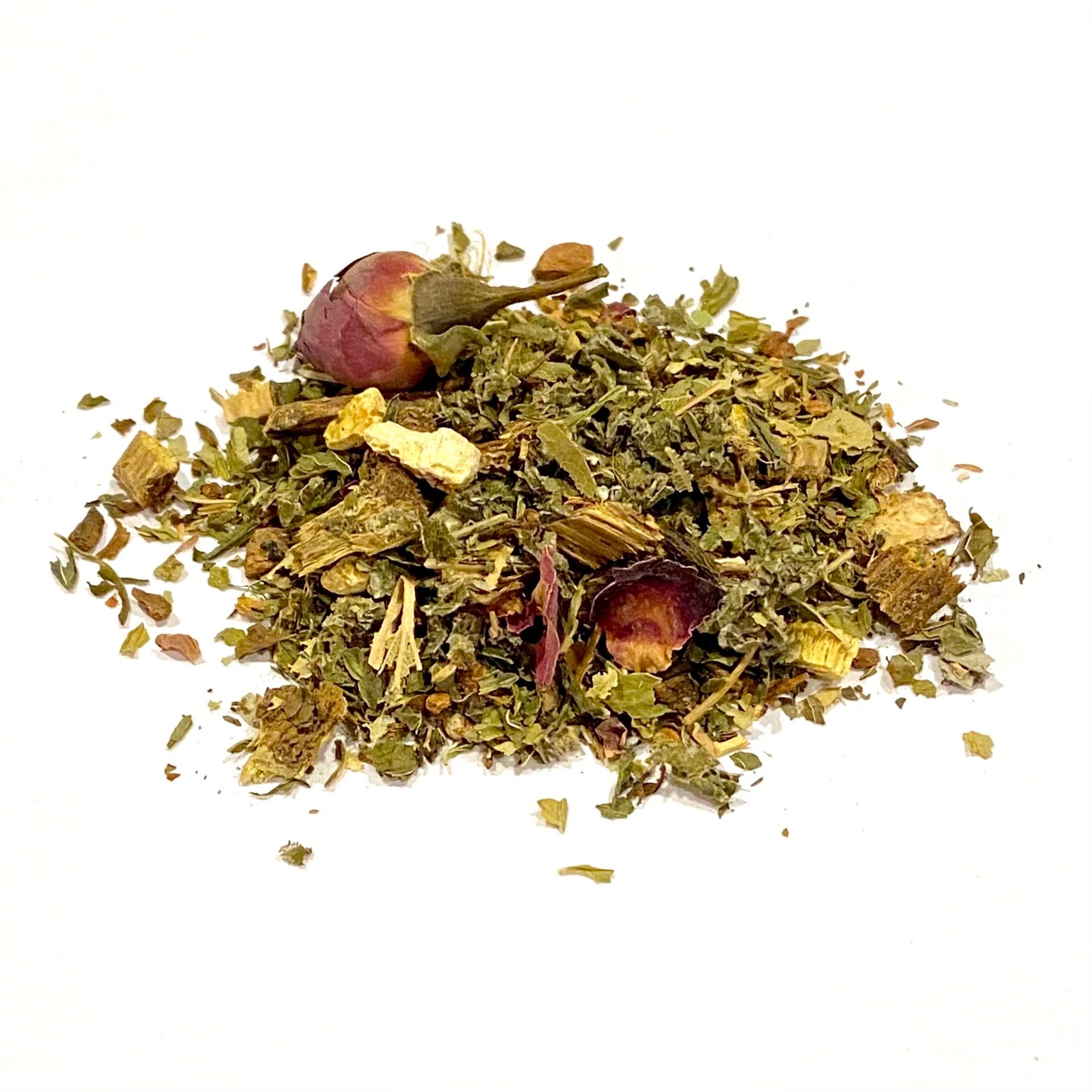 Loose leaf Spearmint Cinnamon herbal blend tea | Telsaan Tea